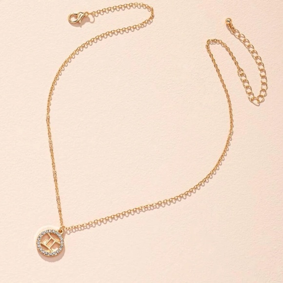 gold tone horoscope pendant boho necklace - Picture 3 of 4